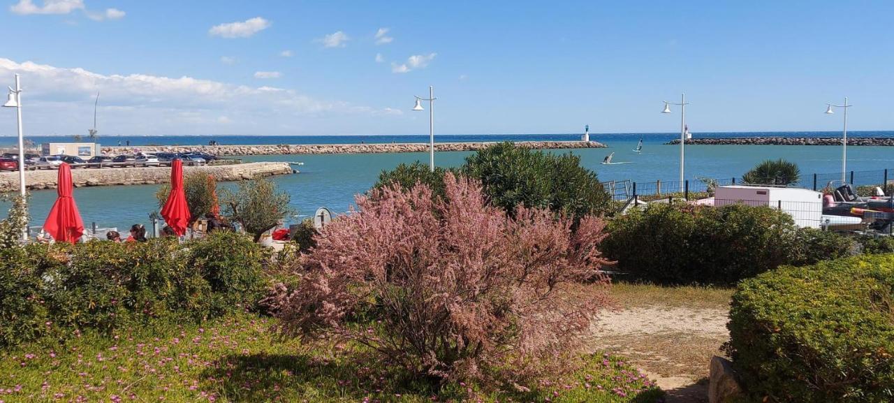 T3 Carnon, 1Ere Ligne 50M Plage Terrasse Parking Mauguio Exterior photo